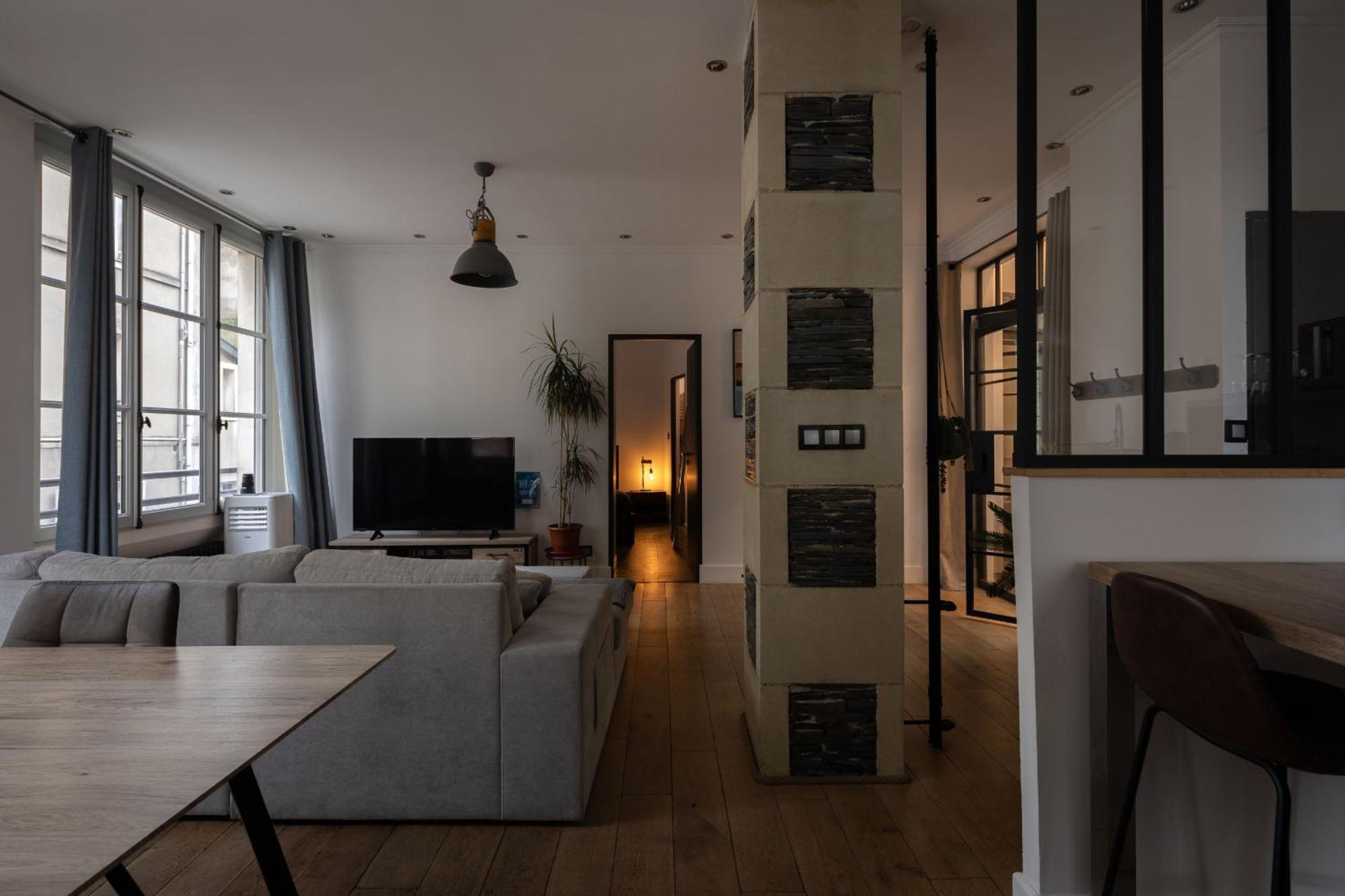 Appartement Spacieux Au Coeur D'Angers Etage 1 - 6 Personnes 外观 照片